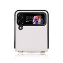 For Samsung Galaxy Z Flip3 5G Carbon Fiber Texture Phone Case(Black)