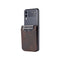 For Samsung Galaxy Z Flip3 5G AZNS Dream II Skin Feel PU+TPU Horizontal Flip PU Phone Case(Coffee)