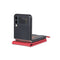 For Samsung Galaxy Z Flip3 5G AZNS Dream II Skin Feel PU+TPU Horizontal Flip PU Phone Case(Red)