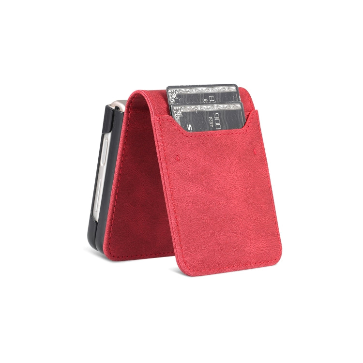 For Samsung Galaxy Z Flip3 5G AZNS Dream II Skin Feel PU+TPU Horizontal Flip PU Phone Case(Red)