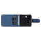 For Samsung Galaxy Z Flip3 5G AZNS Dream II Skin Feel PU+TPU Horizontal Flip PU Phone Case(Blue)