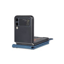 For Samsung Galaxy Z Flip3 5G AZNS Dream II Skin Feel PU+TPU Horizontal Flip PU Phone Case(Blue)