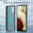 For Samsung Galaxy A13 5G Brushed Texture Carbon Fiber TPU Phone Case (Grey)