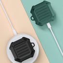 For Samsung Galaxy Buds Live / Buds 2 / Buds Pro / Buds 2 Pro Shockproof Carbon Fiber Luggage Earphone Protective Case with Hook(Black)