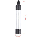 LED Fishing Light Underwater Luminous Lure Lamp, AC/DC 12-24V(Blue Light)