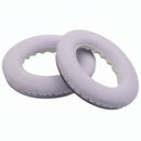 For BOSE QC35 Imitation Leather Soft Headphone Earmuff Jacket with LR Cotton, One Pair(Bright White)