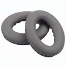 For BOSE QC35 Imitation Leather Soft Headphone Earmuff Jacket with LR Cotton, One Pair(Dark Grey)