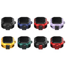 For Samsung Galaxy Buds Live / Buds 2 / Buds Pro / Buds 2 Pro Thunder Battlegear Anti-fall Earphones Protective Case with Switch(Black Purple)