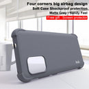 For Asus Zenfone 8 ZS590KS IMAK All-inclusive Shockproof Airbag TPU Case with Screen Protector(Matte Grey)