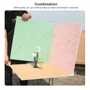 60 x 60cm Retro PVC Cement Texture Board Photography Backdrops Board(Soot Pink)