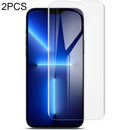 For iPhone 13 mini 2pcs IMAK Curved Full Screen Hydrogel Film Front Protector