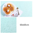 60 x 60cm PVC Backdrop Board Coarse Sand Texture Cement Photography Backdrop Board(Blue)
