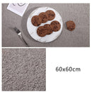 60 x 60cm PVC Backdrop Board Coarse Sand Texture Cement Photography Backdrop Board(Light Grey)