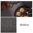 60 x 60cm PVC Backdrop Board Coarse Sand Texture Cement Photography Backdrop Board(Dark Grey)