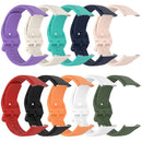 For OPPO Watch Free NFC Version Sport Silicone Watch Band(Quicksand Gold)