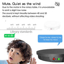 52cm Remote Control Electric Rotating Turntable Display Stand Video Shooting Props Turntable, Charging Power, Power Plug:UK Plug(White)