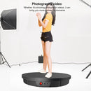 52cm Remote Control Electric Rotating Turntable Display Stand Video Shooting Props Turntable, Charging Power, Power Plug:UK Plug(White)