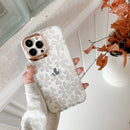 Dual-side Laminating IMD Plating Flower Pattern TPU Phone Case For iPhone 13 Pro Max(DX-69)