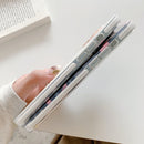 Dual-side Laminating IMD Plating Flower Pattern TPU Phone Case For iPhone 13 Pro Max(DX-69)