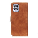 For OPPO Realme 8i KHAZNEH Retro Texture Horizontal Flip Leather Phone Case with Holder & Card Slots & Wallet(Brown)