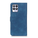 For OPPO Realme 8i KHAZNEH Retro Texture Horizontal Flip Leather Phone Case with Holder & Card Slots & Wallet(Blue)