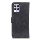 For OPPO Realme 8i KHAZNEH Retro Texture Horizontal Flip Leather Phone Case with Holder & Card Slots & Wallet(Black)