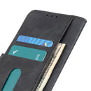 For OPPO Realme 8i KHAZNEH Retro Texture Horizontal Flip Leather Phone Case with Holder & Card Slots & Wallet(Black)