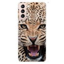 For Samsung Galaxy S22+ 5G Shockproof Painted Transparent TPU Phone Protective Case(Jaguar)
