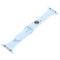 Slimming Silicone Watch Band For Apple Watch Series 8&7 41mm / SE 2&6&SE&5&4 40mm / 3&2&1 38mm(Black)