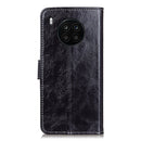 For Huawei nova 8i / Honor 50 Lite Retro Crazy Horse Texture Horizontal Flip Leather Phone Case(Black)