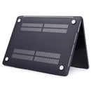 Laptop Matte Style Protective Case For MacBook Pro 16.2 inch A2485 2021(Black)