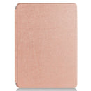 For Microsoft Surface Pro 8 Solid Color Electric Pressed Horizontal Flip Tablet Leather Case with Holder(Rose Gold)