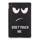 For OPPO Realme Pad 10.4 Custer Painted Horizontal Flip Tablet Leather Case with 3-Fold Holder(Big Eye Me)