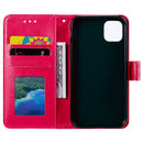 For Samsung Galaxy A03 Totem Flower Embossed Horizontal Flip Phone Leather Case with Holder & Card Slots & Wallet(Red)