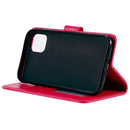 For Samsung Galaxy A03 Totem Flower Embossed Horizontal Flip Phone Leather Case with Holder & Card Slots & Wallet(Red)