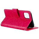 For Samsung Galaxy A03 Totem Flower Embossed Horizontal Flip Phone Leather Case with Holder & Card Slots & Wallet(Red)