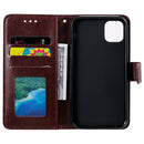For Samsung Galaxy A03 Totem Flower Embossed Horizontal Flip Phone Leather Case with Holder & Card Slots & Wallet(Brown)