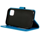 For Samsung Galaxy A03 Totem Flower Embossed Horizontal Flip Phone Leather Case with Holder & Card Slots & Wallet(Blue)
