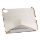 Silk Texture Horizontal Deformation Flip Tablet Leather Case with Holder For iPad mini 6(Gold)