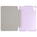 Silk Texture Horizontal Deformation Flip Tablet Leather Case with Holder For iPad mini 6(Purple)