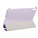 Silk Texture Horizontal Deformation Flip Tablet Leather Case with Holder For iPad mini 6(Purple)