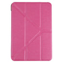 Silk Texture Horizontal Deformation Flip Tablet Leather Case with Holder For iPad mini 6(Rose Red)