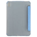 Silk Texture Horizontal Deformation Flip Tablet Leather Case with Holder For iPad mini 6(Light Blue)