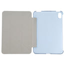 Silk Texture Horizontal Deformation Flip Tablet Leather Case with Holder For iPad mini 6(Light Blue)