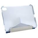 Silk Texture Horizontal Deformation Flip Tablet Leather Case with Holder For iPad mini 6(Light Blue)