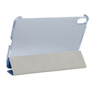 Silk Texture Horizontal Deformation Flip Tablet Leather Case with Holder For iPad mini 6(Light Blue)