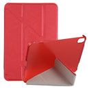 Silk Texture Horizontal Deformation Flip Tablet Leather Case with Holder For iPad mini 6(Red)