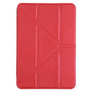 Silk Texture Horizontal Deformation Flip Tablet Leather Case with Holder For iPad mini 6(Red)