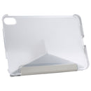 Silk Texture Horizontal Deformation Flip Tablet Leather Case with Holder For iPad mini 6(Silver)