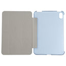 Silk Texture Horizontal Deformation Flip Tablet Leather Case with Holder For iPad mini 6(Blue)